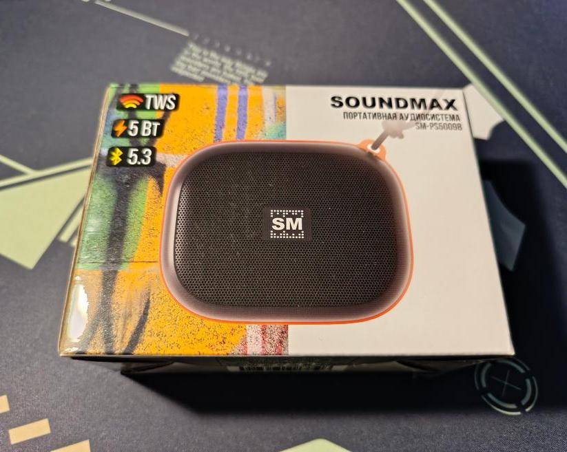 Обзор бюджетной портативной колонки Soundmax SM-PS5009B / Аудио и звук / iXBT Live