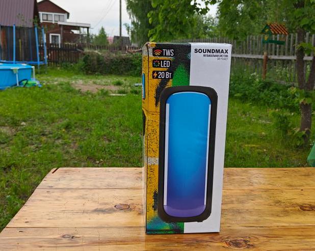 Ярко и громко: обзор неимоверно легкой и очень яркой колонки Soundmax SM-PS4427 / Аудио и звук / iXBT Live