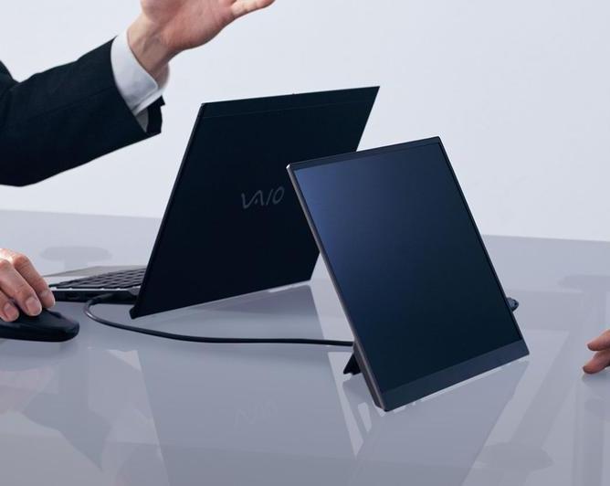 VAIO выпустила портативный дисплей Vision+ 14 / Мониторы и видеокарты / iXBT Live